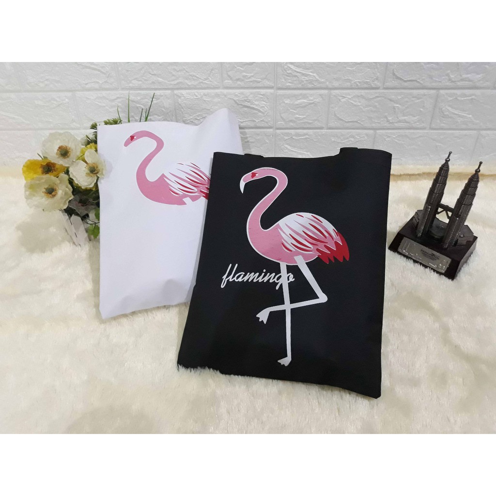 YA 467 - Flamingo tas tote/Tas Totebag