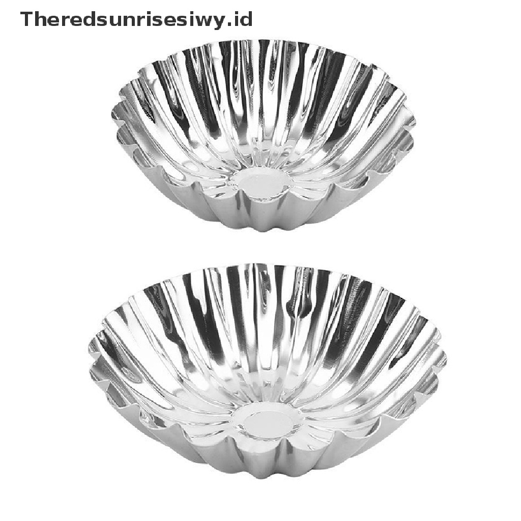 # Alat Rumah Tangga # 5pcs Cetakan Cupcake / Telur / Jelly Bahan Stainless Steel