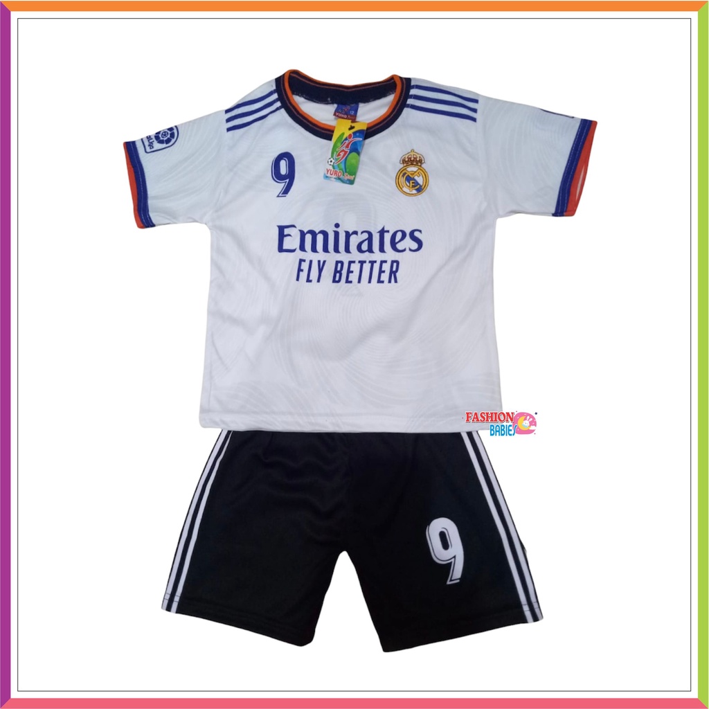 ❤ Fashionbabies ❤ SETELAN BOLA BAYI PREMIUM / BAJU BOLA ANAK JERSEY 0-5 TH