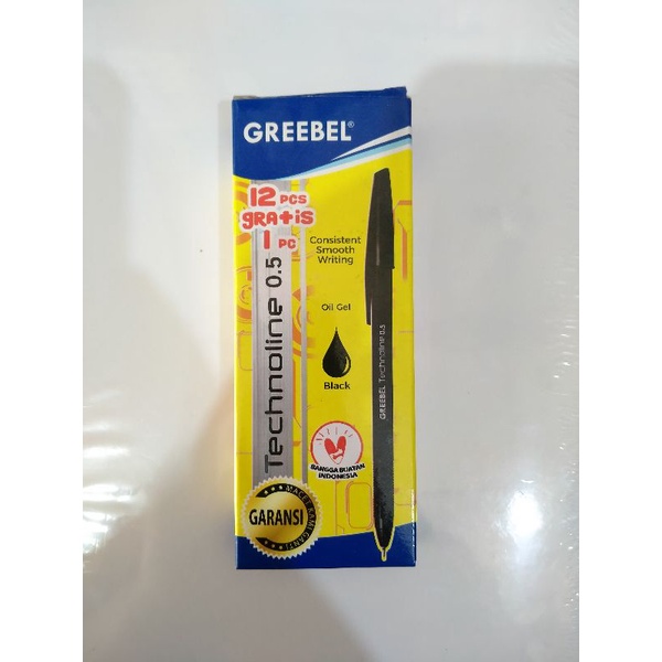 

[1 LUSIN] Pulpen Greebel Technoline