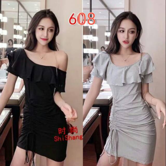 Dress Kaos Premium Import 608#