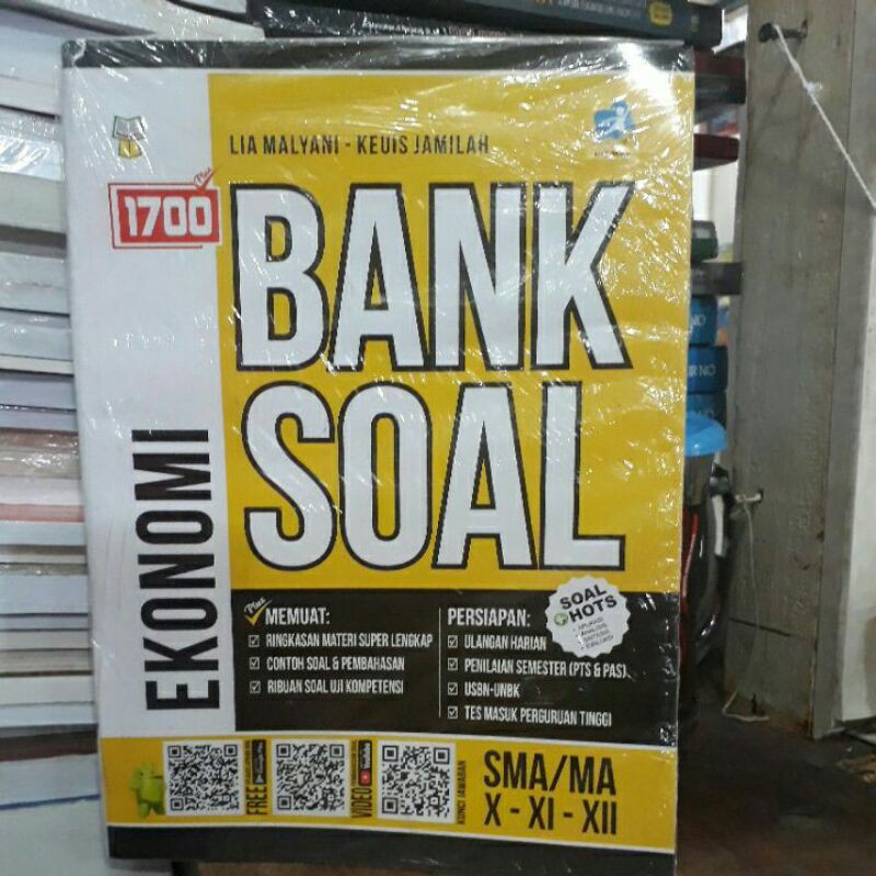 1700 bank soal ekonomi SMA MA .