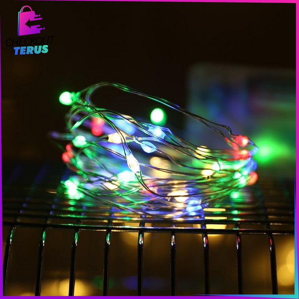 CT C438 Lampu Strip Fairy Light Tumblr Light Dekorasi Outdoor dan Indoor Lampu Led Kawat Lampu Kawat Led Tumblr