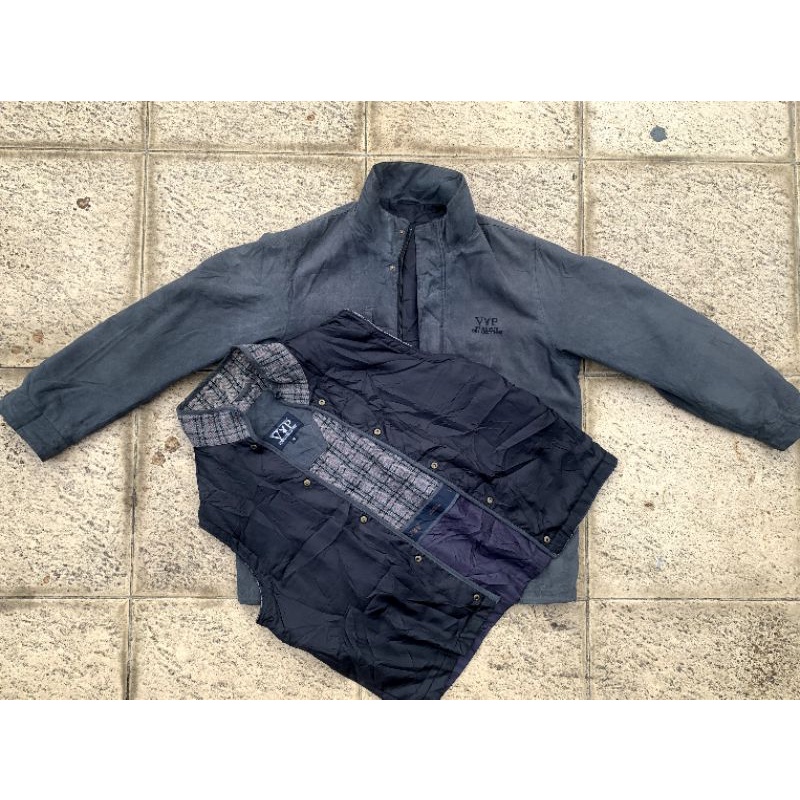 VINTAGE JACKET PLAYBOY SUED DOBLE INER
