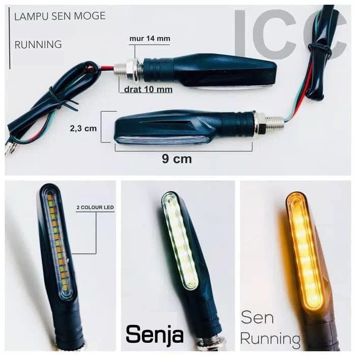 Lampu Sen Sein Led DRL Running Universal