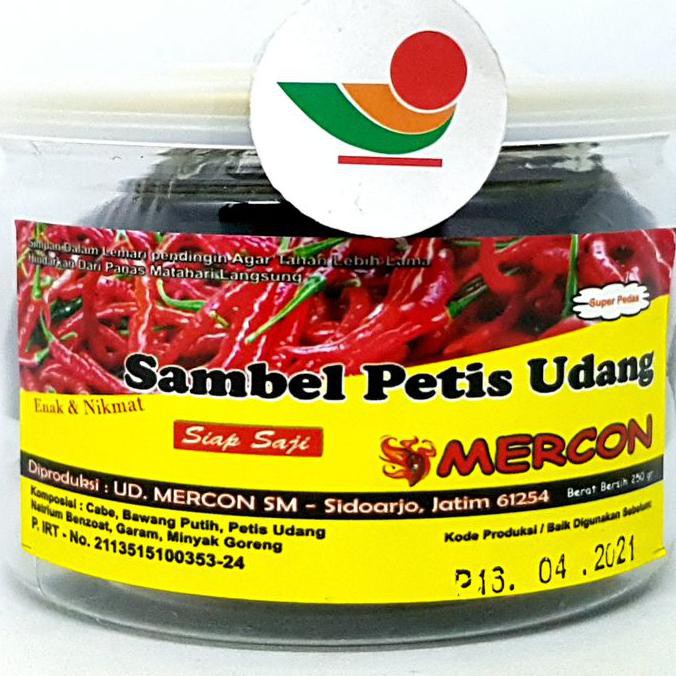 

Favorit] Mercon Sambel Petis Udang 250Gr