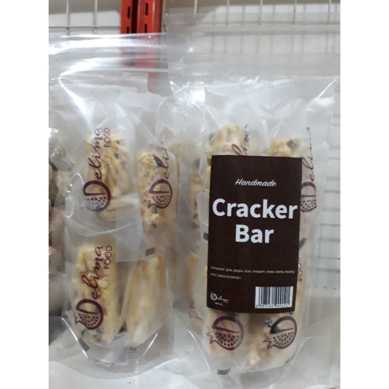 

CRACKER BAR ORIGINAL DELIMA FOOD CAMILAN CEMILAN KHAS MALANG