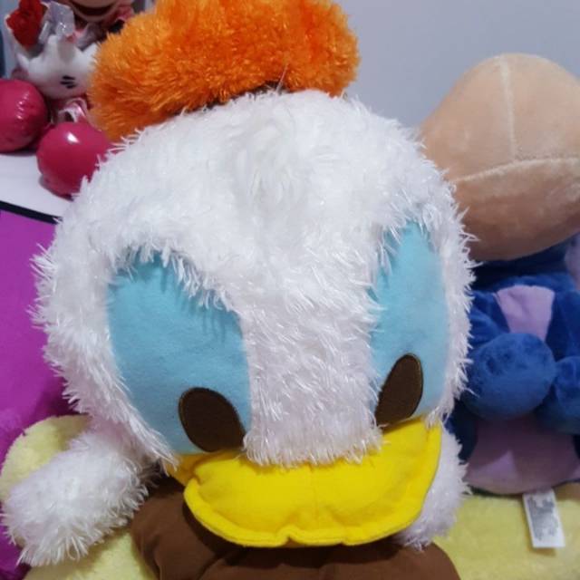 Boneka Donald Duck Orange ori Disney Sega