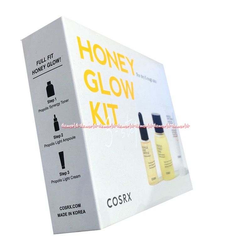 Cosrx Honey Glow Kit For Dry Rough Skin Kosmetik Untuk Kulit Glowing Glow Dari Korea