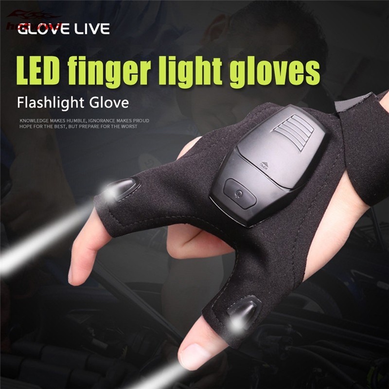 Senter Tangan led - Hand Glove Flashlight LED torch sarung tangan