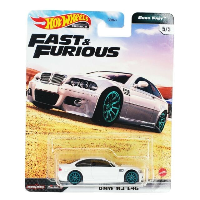 Hot Wheels Premium  Euro Fast BMW M3 E46