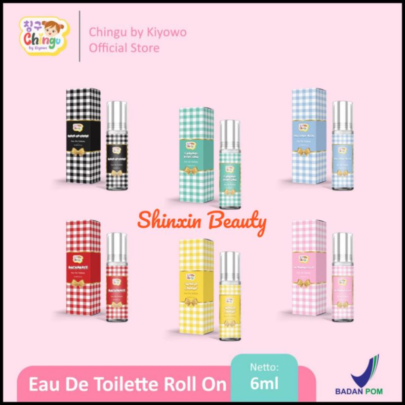 BPOM Parfum Eau De Toilette Roll On 6ml Chingu by Kiyowo / Chingu EDT Perfume 6ml
