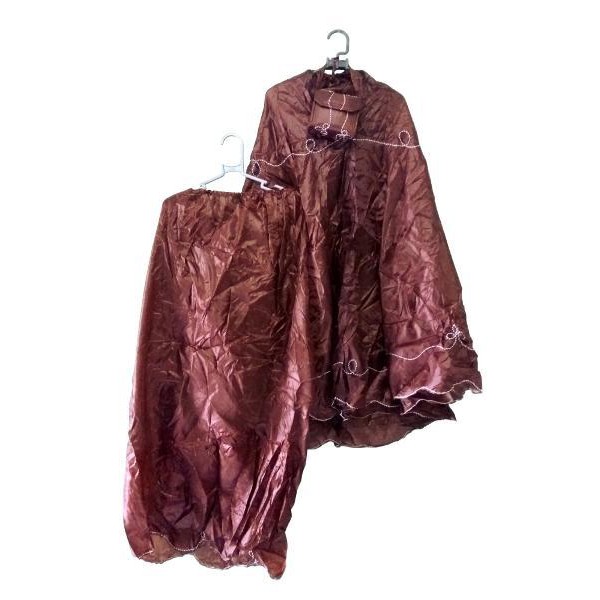 Mukena Parasut Parasit Traveling Mukenah Abutai Dewasa