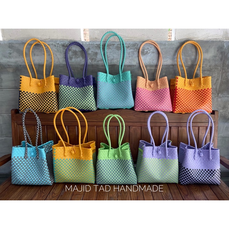 Tas Jali Pastel Original Varian Motif Sangat Kokoh dan Lentur / Tas Souvenir Premium / Tas Terkini