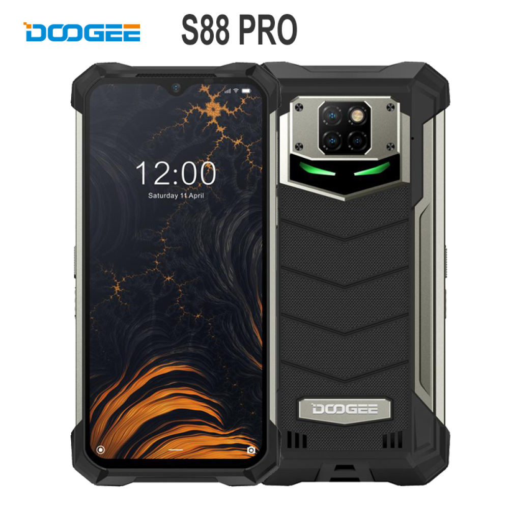SPESIAL HR INI CUCI GUDANG HP  【ready stock】Handphone DOOGEE S88 Pro 10000mAh Helio P70 Octa Core