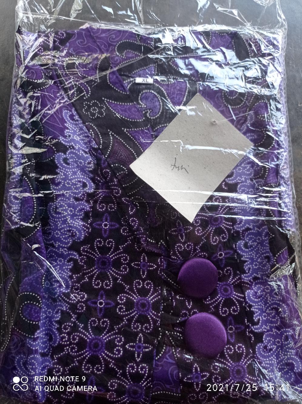 Batik Cewek Lengan Panjang Motif Cumi