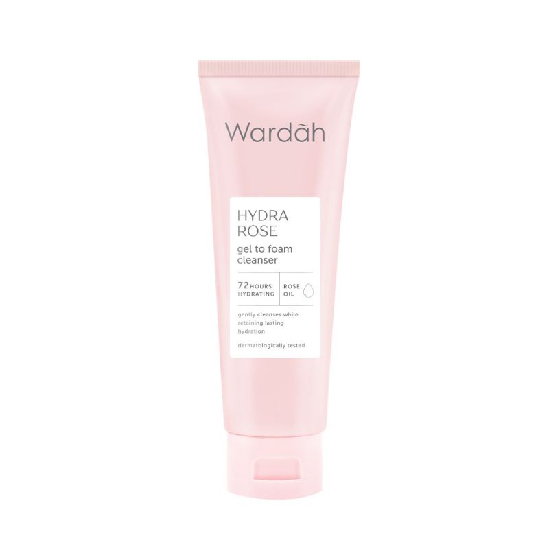 Wardah Hydra Rose Facial Foam Cleanser