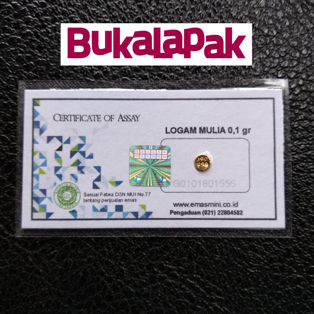 Informasi Harga Emas Antam 0.1 Gram 