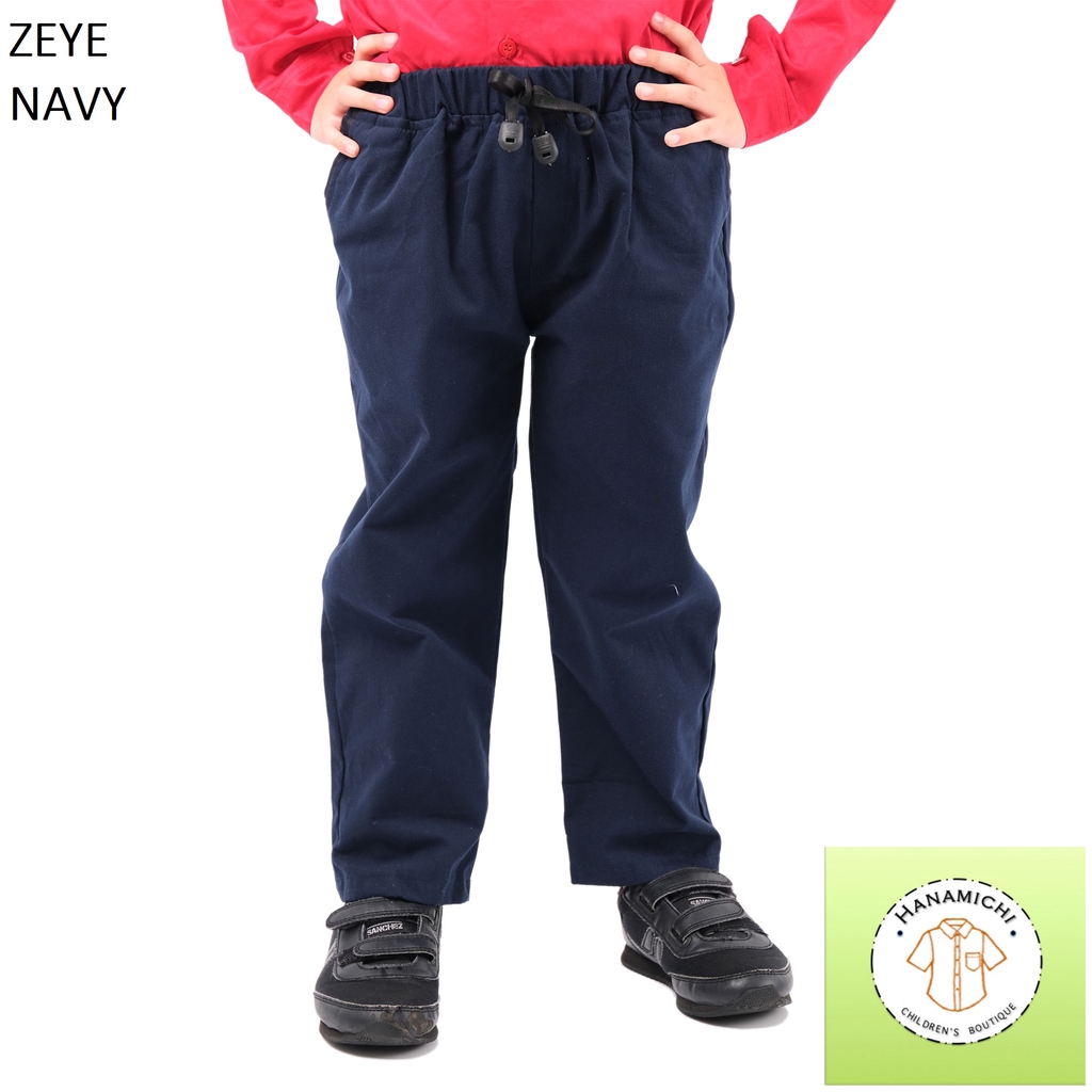 Hanamichi ZEYE Celana Chino Panjang Anak Motif Polos