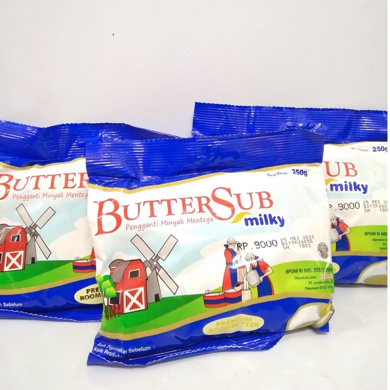 BUTTER SUB ROOMBUTTER PREMIUM 250GR
