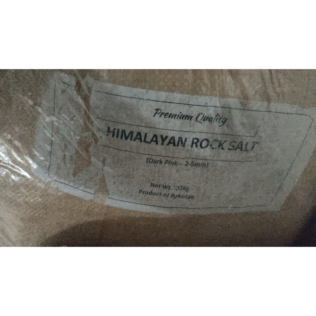 

25 kg Himalaya Coarse Salt Garam Himalaya Kasar Himalaya Pink Salt