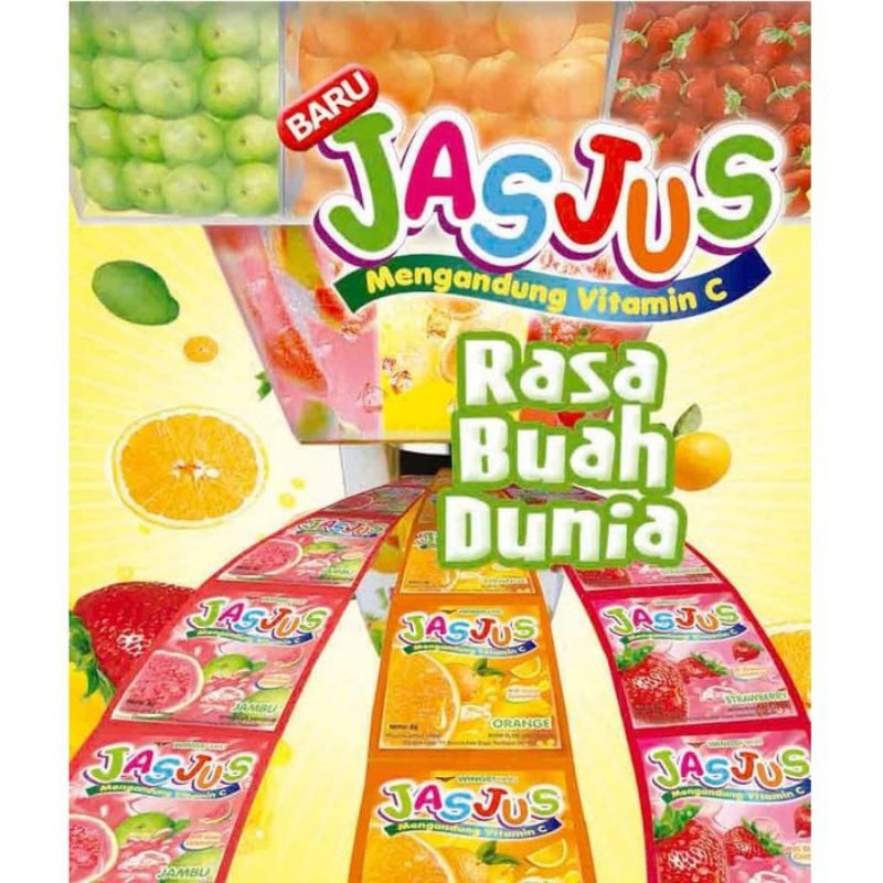 

Jasjus minuman instan Serbuk Aneka Rasa