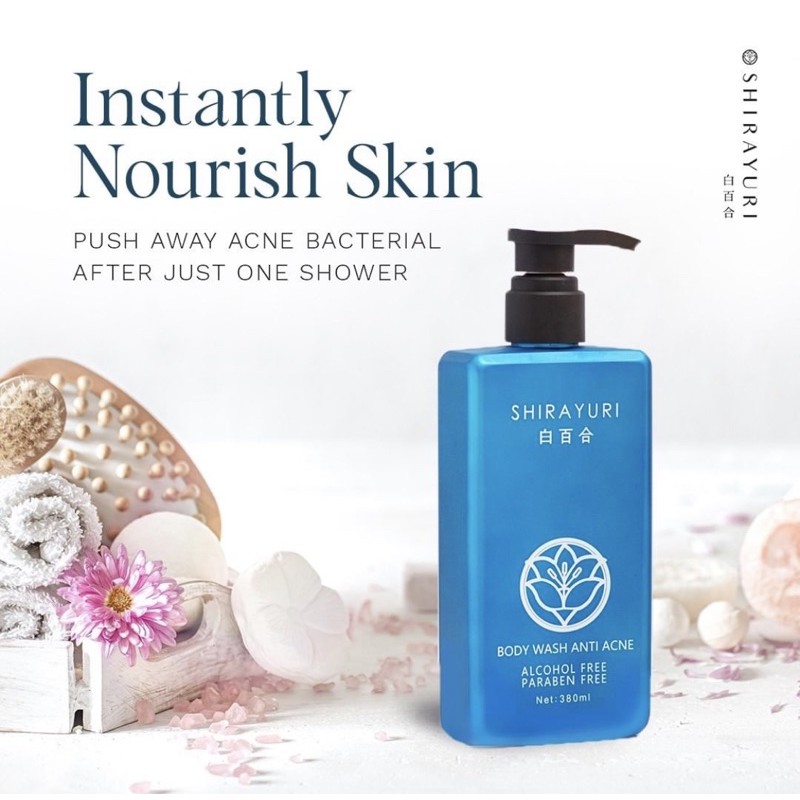 SHIRAYURI BODY WASH ANTI ACNE
