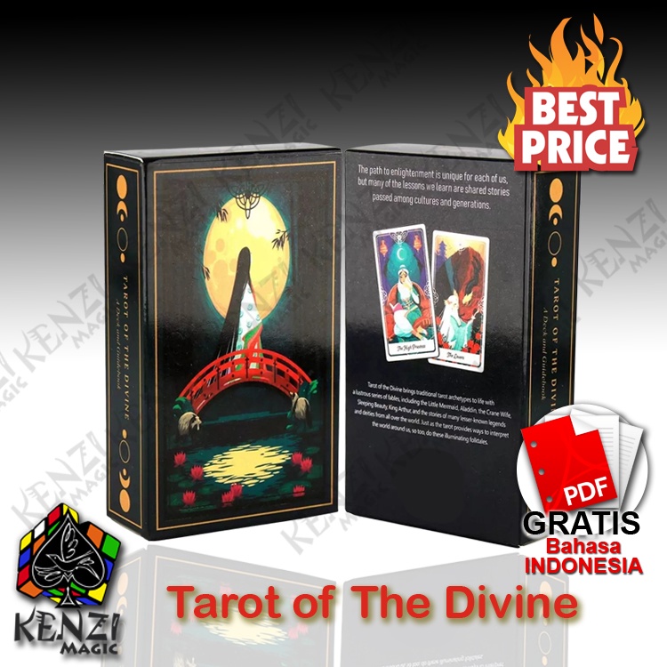 Kartu Tarot 78 Lembar Ukuran Mini Cocok untuk Perjalanan