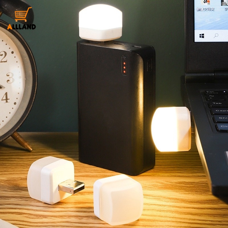 Lampu Baca Mini Portable Hemat Energi Bahan ABS Dengan Port USB