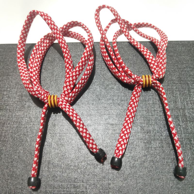 GELANG TALI POLOS MOTIF WARNA 2MM / AKSESORIS / BISA DIBESARKECILKAN PRIA WANITA ANAK / FASHION