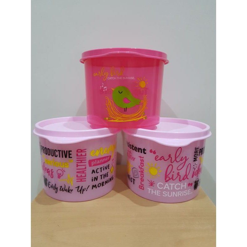 cutie Canister/Canister pink/Canister Tupperware