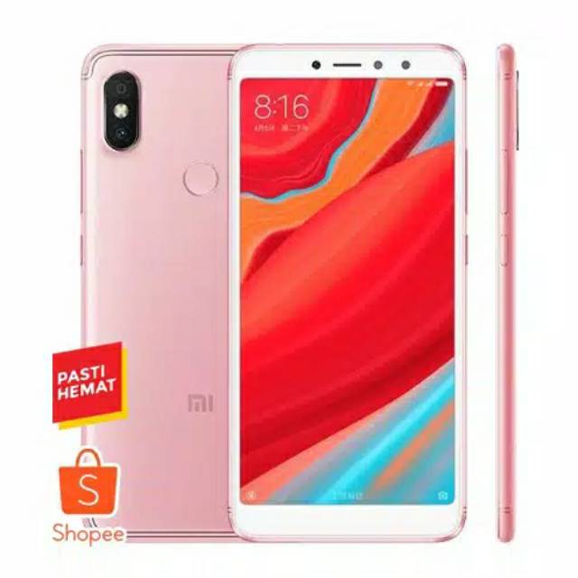 Xiaomi Redmi S2 4/64GB Garansi Distributor 1 Tahun - Rose Gold