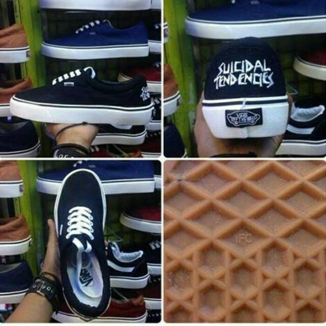 SEPATU VANS SUICIDAL NAVY GREY BLACK MARON MERAH SEPATU KETS SEKOLAH KULIAH KERJA CEWEK COWOK