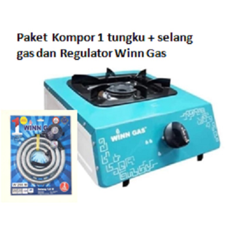 Buy 1 Get 1 Kompor Gas 1 Tungku Selang Gas Dan Regulator Winn Gas Shopee Indonesia