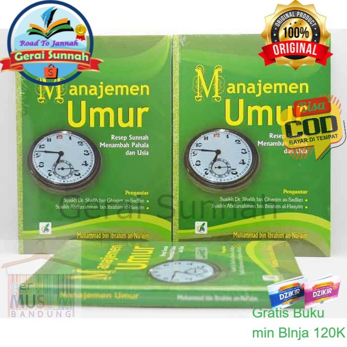 Buku Manajemen Umur - Resep Sunnah Menambah Pahala Dan Usia