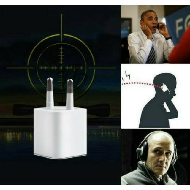 Alat sadap suara GSM~model charger USB+24jam standbay#best seller