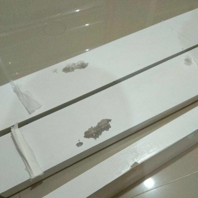 Set Rak Dinding Minimalis Gantung Paket Isi 3 Pcs Uk.60, 50, 40cm - Ambalan Dinding