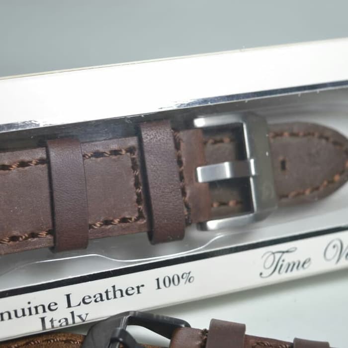 strap tali jam kulit hitam coklat ac alexandre christie ORIGINAL