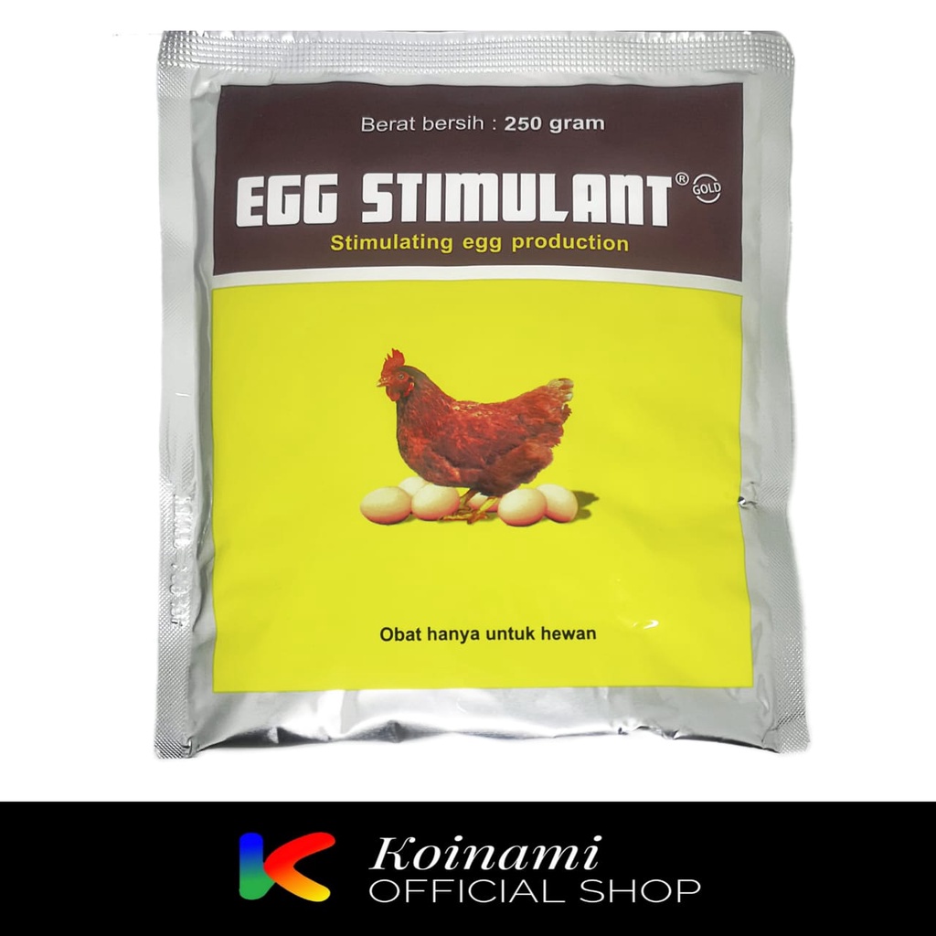 EGG STIMULANT 250 gram / PENAMBAH PRODUKSI TELOR AYAM / MEDION