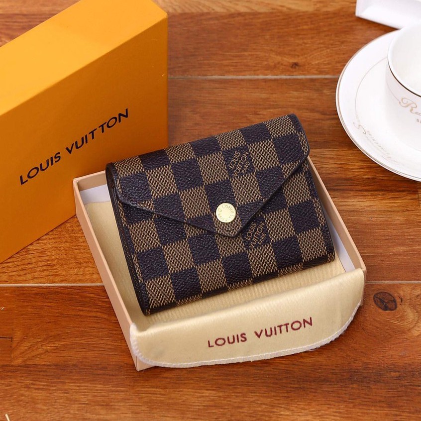 Dompet wanita LOUIS VUITTON Victorine Small Wallet FREE BOX DOMPET LV dompet lipat