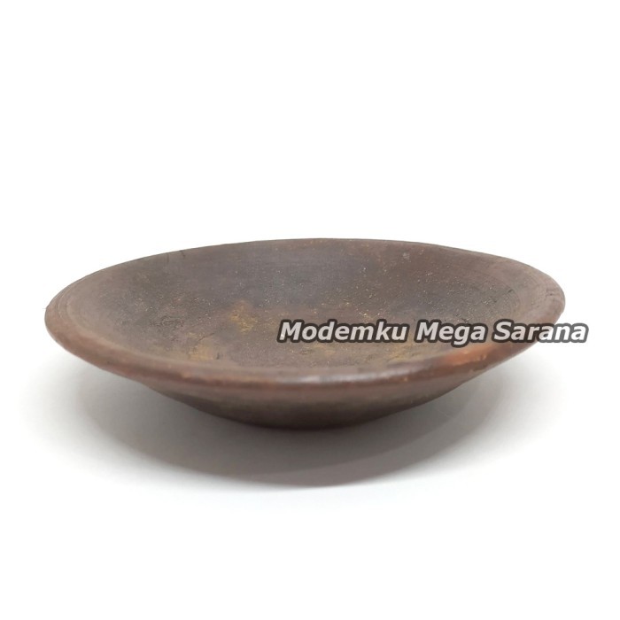 Tempat Sambal Gerabah Cawan D 12 cm - Piring Cobek Cowek Tanah Liat