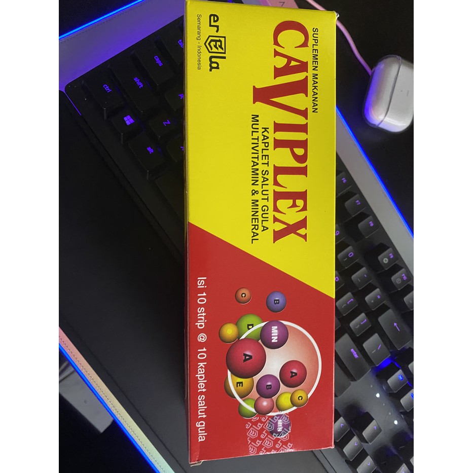 Caviplex multivitamin mineral 1 box