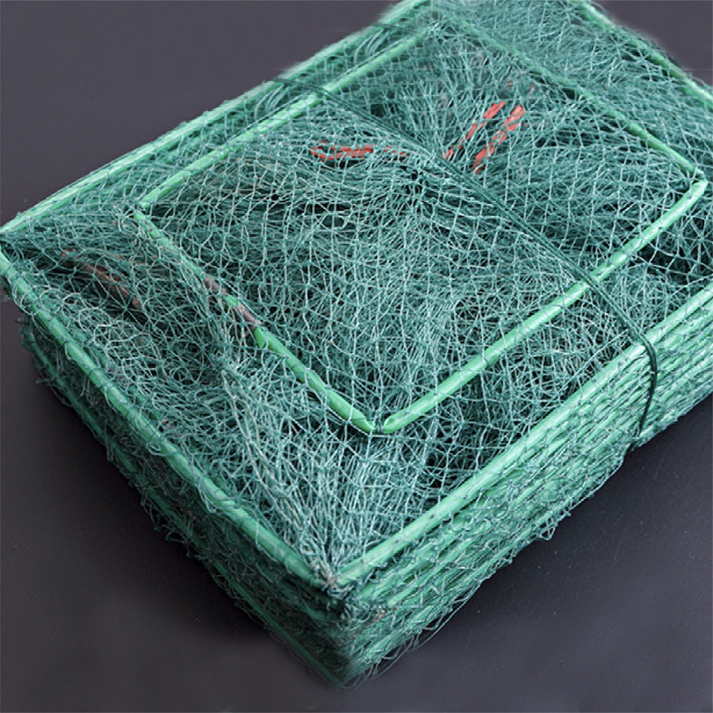 Jaring Bubu Naga 4 Meter Kagawa Fishing Net Jaring Udang 12 Lubang Bahan PE 17 Ruas Ramai Pancing