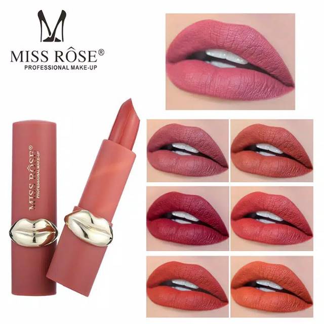 Miss Rose Lipstik Matte Import