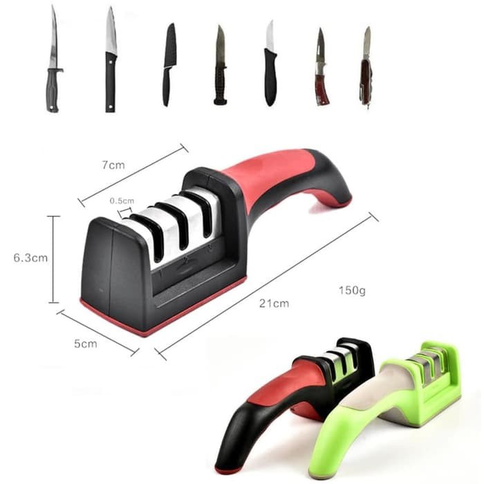 Alat Pengasah Pisau ORIGINAL Swifty Sharp Knife Sharpener Asahan Manual Efektif AA