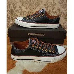 Converse Tali Tan High Sepatu Unisex Snekers Kasual Pria
