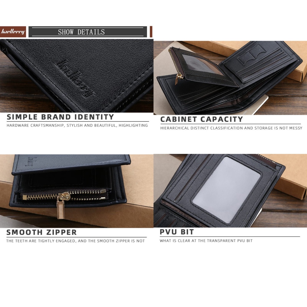 DOMPET LIPAT PRIA KECIL KULIT BAELLERRY ORIGINAL LUIS IMPORT RESLETING TIPIS UANG SLOT KARTU KOIN PENDEK SIMPLE PREMIUM KEKINIAN KEREN LAKI MURAH REMAJA COWOK BATAM