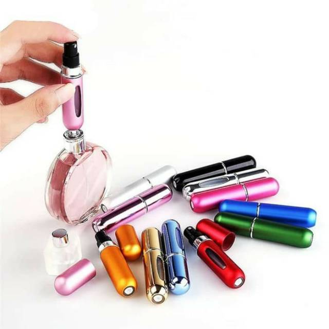 Botol Parfum Refill 5ml Botol Mini Travel Isi Ulang 5ml Refill Perfume Atomizer 5ML