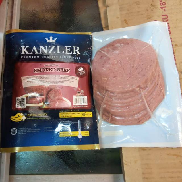 Kanzler Smoked Beef 250 Gram