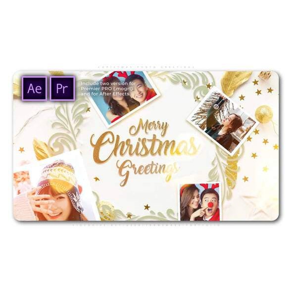 Videohive Christmas Photo Greetings – Premiere Pro Templates